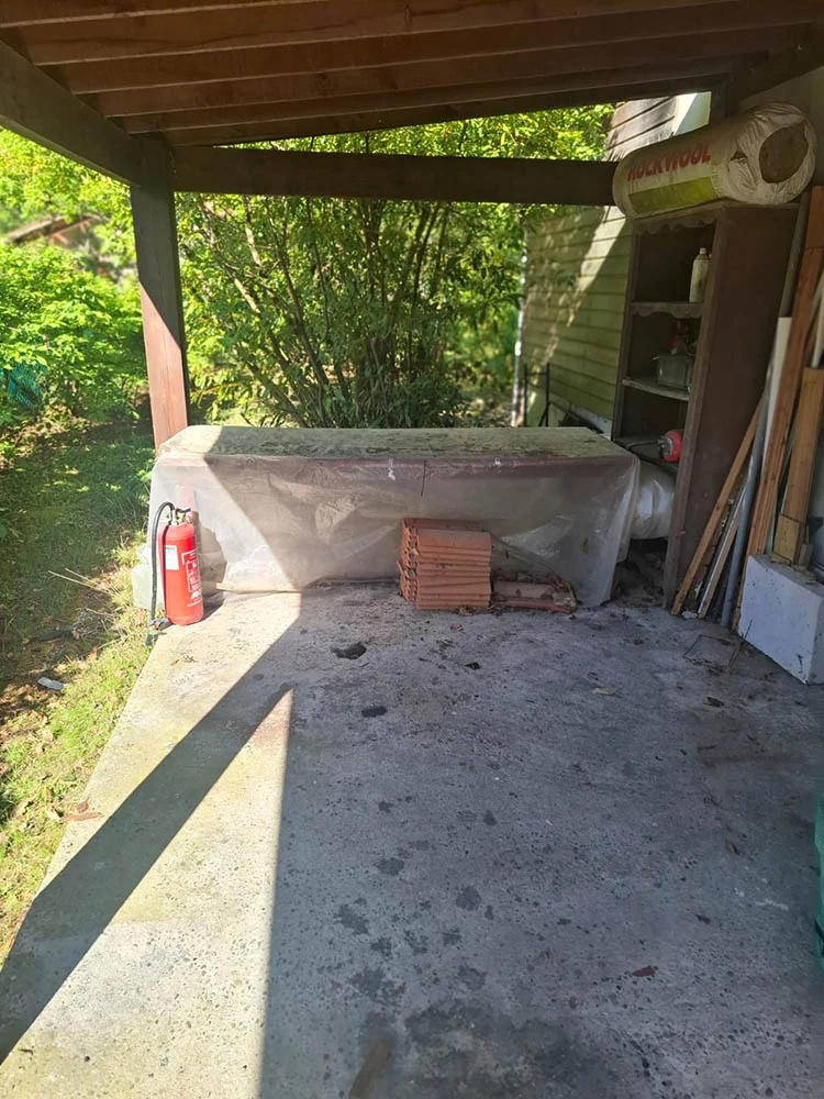 Débarras terrasse (après)